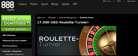 888 Roulette Turnier