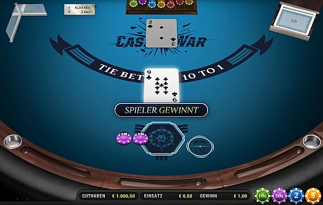 Casino War online spielen