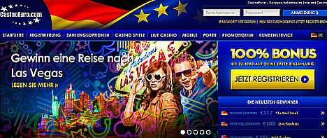 Reise gewinnen im Casino Euro