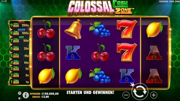 Colossal Cash Zone Vorschau