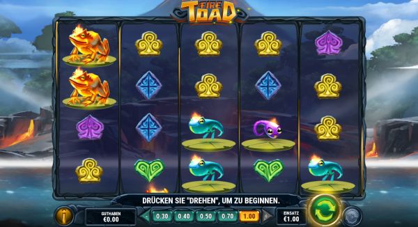 Fire Toad Slot Vorschau