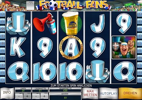 Football Fans spielen im William Hill Casino