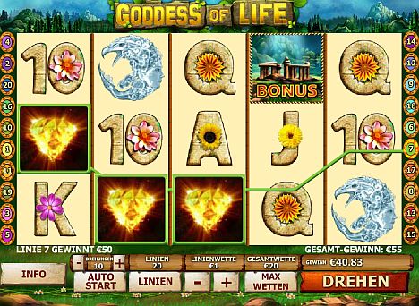 Goddess of Life spielen