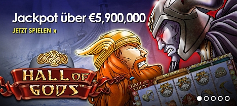 Hall of Gods 5 Mio. Jackpot