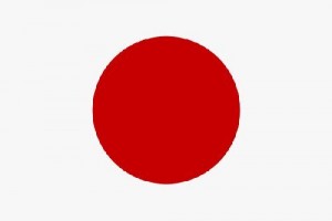 Flagge Japan