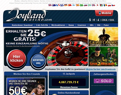 Joyland Casino - jetzt testen