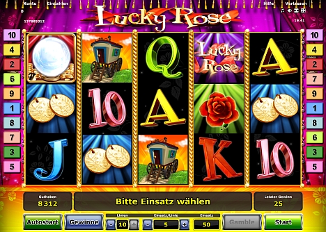 Lucky Rose gratis online spielen bei Stargames