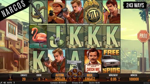 Narcos Slot Vorschau