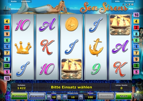 Novoline Spiel Sea Sirens online spielen