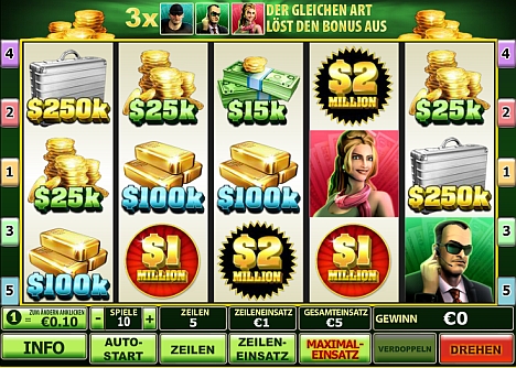 Spin 2 Millions gratis bei Eurogrand