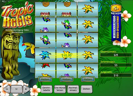 Tropic Reels online spielen